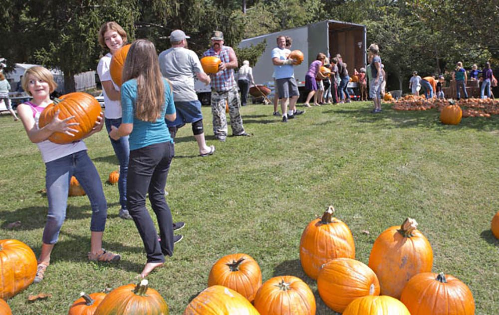 Outreach Pumpkins Being Sold To Help The Less Fortunatne